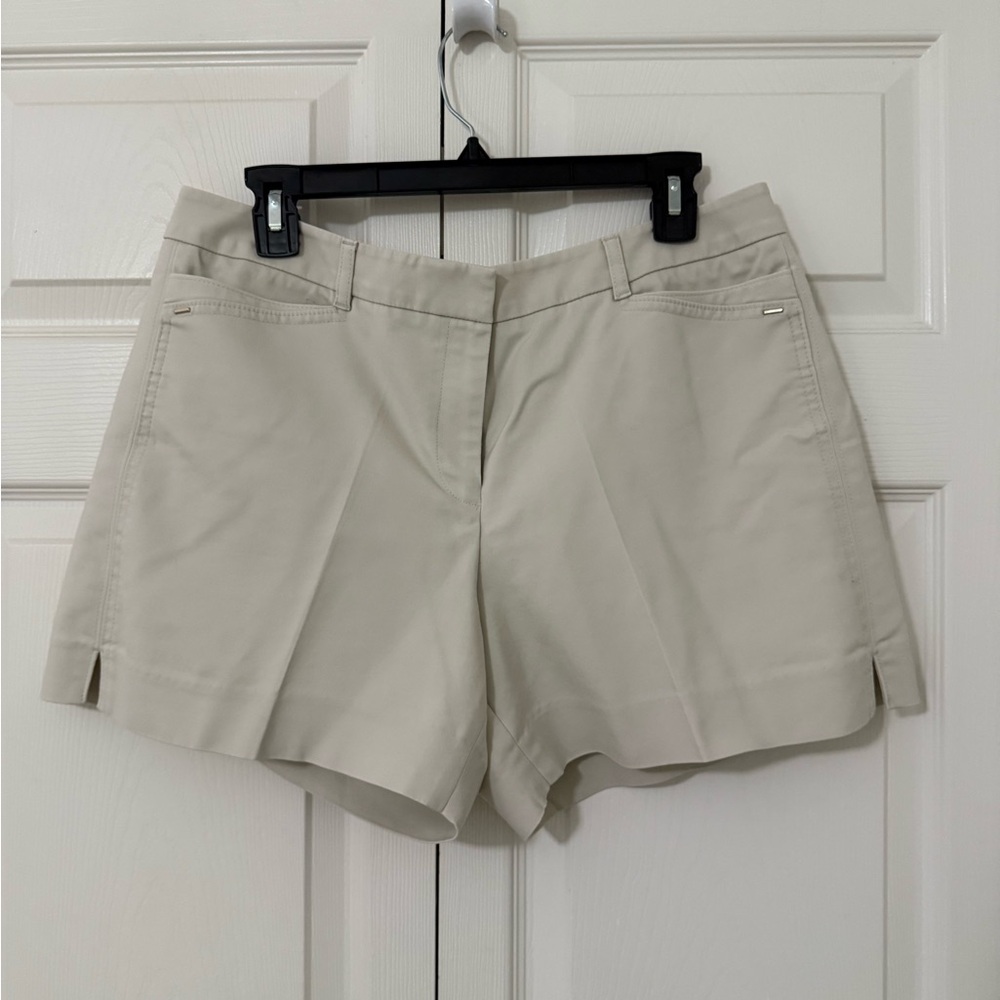 LAST CHANCE White House Black Market Tan Coastal Shorts